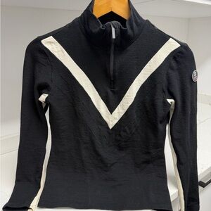 We Norwegians wool quarter zip size small